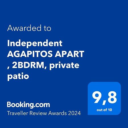 Independent Agapitos Apart , 2Bdrm, Private Patio Naxos City Exterior foto