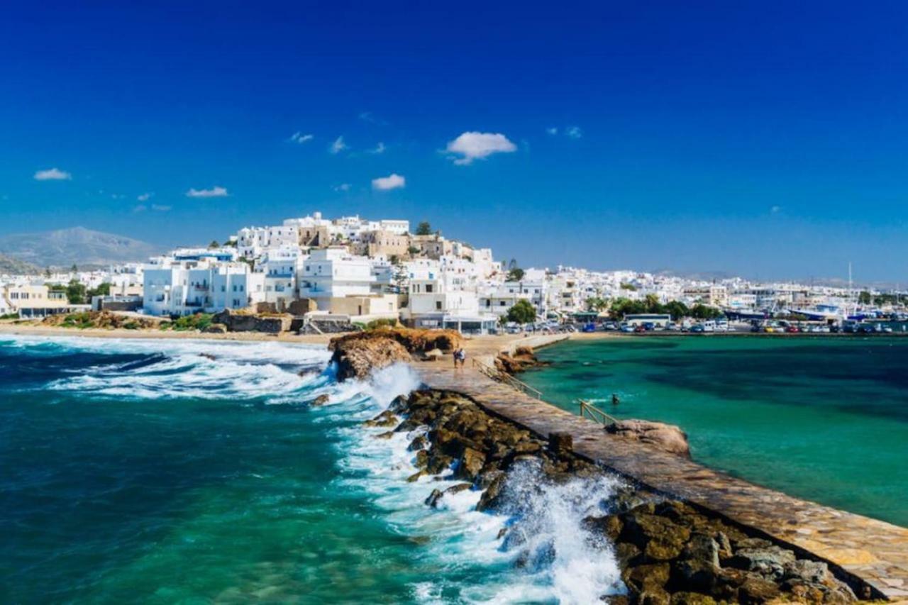 Independent Agapitos Apart , 2Bdrm, Private Patio Naxos City Exterior foto